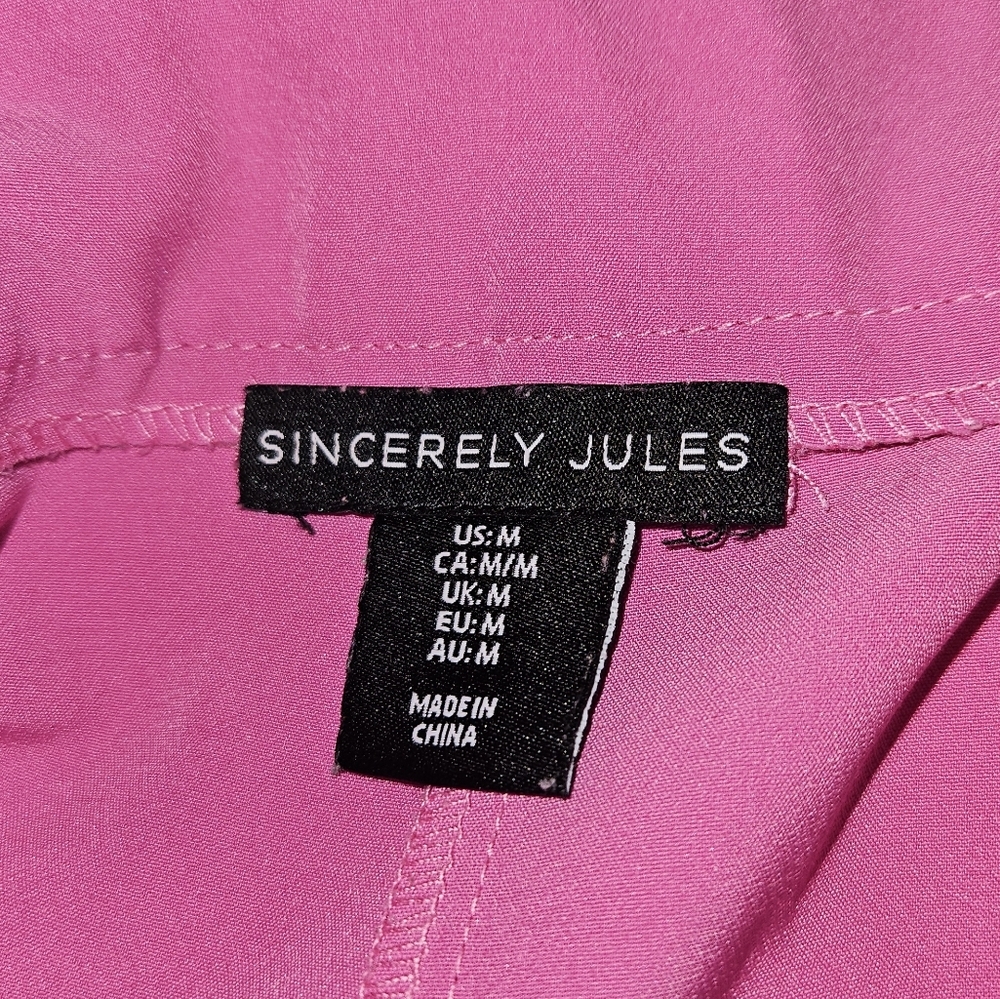 Sincerely Jules Bubblegum Pink Women's Skort - Picture 3 of 3